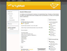 Tablet Screenshot of my.b1gmail.com